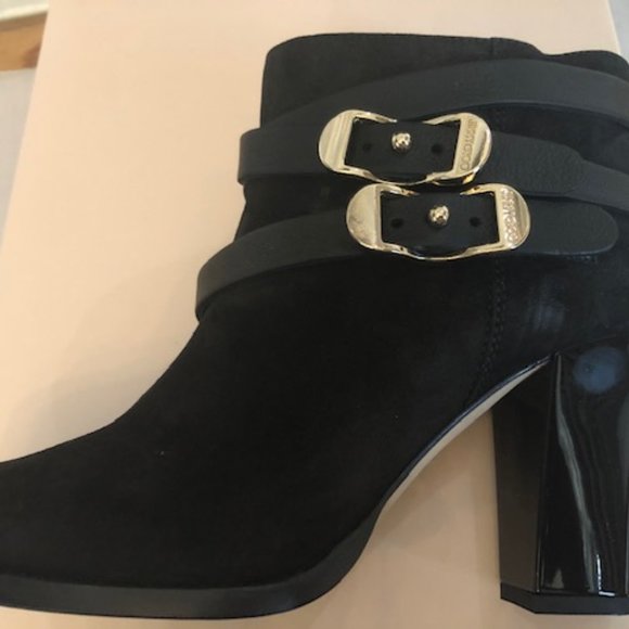 Jimmy Choo Suede/Nappa Black ankle boots **FIRM** - Picture 5 of 11